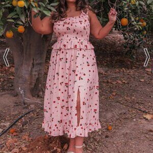 NWT Jessakae Berry Bunch Summer Dress Size L